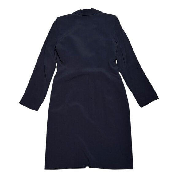 SUMMUM Woman Luxury Designer Long Blazer Trench Blouse Duster Womens Size Small - Picture 6 of 7